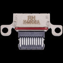 Puerto de carga USB-C para Samsung Galaxy Z Fold 7 (F966) con componentes electrónicos para soldadura. Pieza de repuesto.