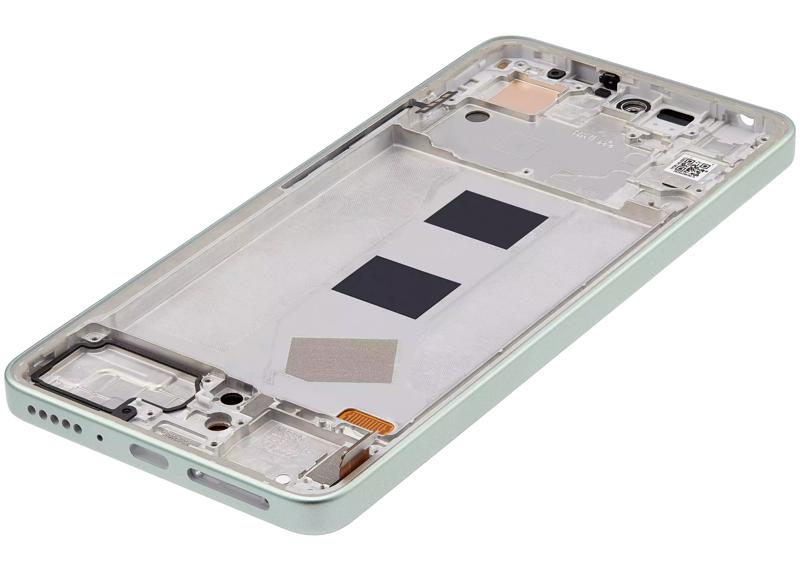 Reparación de pantalla Xiaomi Redmi Note 13 4G en Quetzaltenango - Pantalla con marco Aftermarket Incell en color Mint Green.