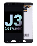 Pantalla LCD Samsung Galaxy J3 Star (J337 / 2018) original negra, para reparación de display roto.