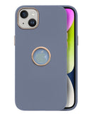 Funda Slim Ruva Antra para iPhone 14 Plus Gris 1 PACK