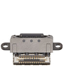 Puerto de carga Space Gray para iPad Air 11" y 13" (2024-2025), pieza de repuesto.
