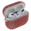 Funda de proteccion dual layer con diamante bling AirPods 1/2 - 26