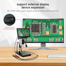 Pantalla digital táctil AiXun DM21 HD de 7 pulgadas con multímetro integrado; ideal para técnicos.
