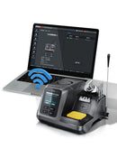 AiXun T320 estación de soldadura inteligente con mango T245 y 3 puntas para componentes.