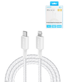 Compra ya en Xela Quetzaltenango el puerto de carga trenzado Anker 322 USB-C a Lightning en color blanco de alta calidad.