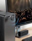 Transmisor Bluetooth portátil Anker Soundsync negro, diseño compacto para audio inalámbrico en cualquier lugar.