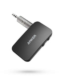 Transmisor Bluetooth portátil Anker Soundsync negro, diseño compacto para audio inalámbrico en cualquier lugar.