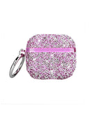 Funda de proteccion doble capa Bling Diamond AirPods 1/2 - 6