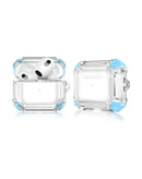 Protector resistente tipo armadura en color azul para Apple AirPods 3 en Xela Quetzaltenango.