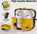 Protege tus AirPods 3 con esta funda TPU con diseño de consola de videojuegos en color amarillo en Quetzaltenango.