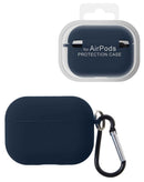 Funda de silicona azul SlowBack para AirPods Pro, protege tus accesorios Apple con estilo.