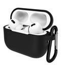 Protege tus AirPods Pro con esta funda de silicona suave en color negro en Xela Quetzaltenango.