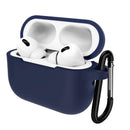 Protege tus AirPods Pro con un estuche de silicona suave color azul marino en Xela Quetzaltenango.
