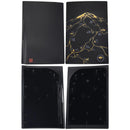 Carcasa frontal y trasera PS5 Ghost of Yotei Golden Black, compatible con modelos 1000, 1100, 1200.