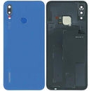 Tapa trasera original Huawei P20 Lite azul, repuesto ANE-LX1, para reparación de carcasa.