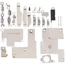Set completo de pequeños soportes metálicos para iPhone 16 Pro Max, repuesto para reparación.