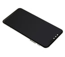 Pantalla OLED refurbished Mirror White para LG G8S ThinQ LM-G810, repuesto de display con marco para reparación.