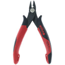 Cortador diagonal electrónico Wiha 56818, full flush, con cabeza angulada 21° para corte preciso de cables.