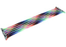 Correa Braided Solo Loop Pride Edition original Apple Watch 44-49mm, talla 7, tejido elástico multicolor.