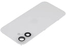 Tapa trasera blanca usada para iPhone 17, vidrio trasero A3258, pieza de repuesto para reparación.