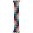 Correa Apple Braided Solo Loop Pride Edition para Apple Watch 38mm-42mm, con tejido multicolor vibrante.