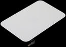 Tapa trasera plateada usada para iPhone 17 Pro Max, con MagSafe y NFC, lista para reparación.