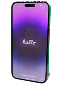 iPhone 14 Pro Max seminuevo, libre de fábrica, en perfecto estado con 84% de salud de batería en Quetzaltenango.