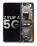 Pantalla OLED para Samsung Galaxy Z Flip 4 5G con marco (Grafito)5