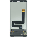 Pantalla original Sony Xperia XZ2 Liquid Silver sin marco, repuesto para reparación de display roto.