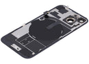 Tapa trasera verde original iPhone 15 con MagSafe, NFC y flex de flash A2846.