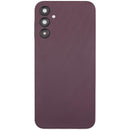 Tapa trasera roja oscura para Samsung Galaxy A14 4G A145 con lente de cámara, repuesto aftermarket.