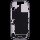 Chasis medio de iPhone 17 (A3112) USado con puerto de carga y piezas pequeñas para reparación.