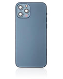Tapa trasera para iPhone 12 Pro con componentes pequenos pre-instalados (Version internacional) (Usado original: Grado C) (Azul Pacifico)