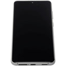 Pantalla LCD de repuesto Samsung Galaxy S21 FE 5G verde oliva, con marco y display de 120Hz.