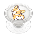 POPSOCKETS BASIC TRASLUCENT CHEEKY CORGI