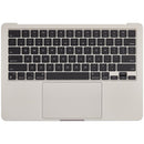 Carcasa Superior con Bateria y Teclado para MacBook Air 13" A2681 (Mediados de 2022) (Starlight) (Teclado EE.UU.)