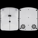 Base de carga blanca para Nintendo Switch/Switch 2, accesorio y repuesto con puerto de carga.