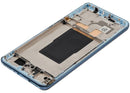 Pantalla OLED azul refurbished para Xiaomi 12T/12T Pro/Redmi K50 Ultra, con marco, lista para reparación.