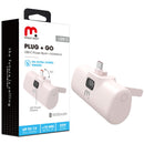 MYBAT POWERBANK 5000mAh CARGA RAPIDA TIPO C ROSADO