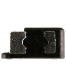 Tornillo botón lateral corto original OnePlus 7T, ideal para reparación de teléfonos móviles.