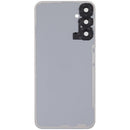 Tapa trasera verde lima para Samsung Galaxy A24 4G con lente de cámara, repuesto original.