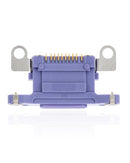 Puertos de carga iPhone 12 Mini (Purple) al por mayor en Quetzaltenango, ideal para talleres de reparación en Xela.
