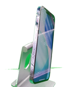 iPhone 13 Pro azul seminuevo, libre de fábrica, 128GB, con 100% salud de batería, certificado.