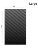 PROTECTION PRO LAMINA GRANDE DISE√ëO FIBRA DE CARBONO NEGRO
