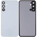 Tapa trasera azul mágica para Samsung Galaxy A15 5G (A156), con lente de cámara, pieza de repuesto sin logo.