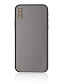Tapa trasera para iPhone XS con componentes pequenos pre-instalados (Usada, Grado B) (Gris Espacial)