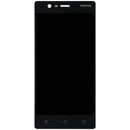 Pantalla LCD original Nokia 3 en color negro, ideal para cambio de display de modelos TA-1020, TA-1027, TA-1032.