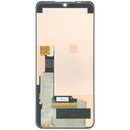 Pantalla OLED sin marco original para LG V50s ThinQ, color negro, lista para reparación de display frontal.