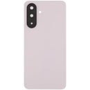 Tapa trasera de vidrio rosa melocotón para Samsung Galaxy A26 5G (A266) con lente de cámara, repuesto Aftermarket Plus.