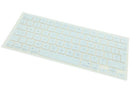 Kit de teclas UK plateadas para MacBook Neo 13" A3404, repuesto Apple.